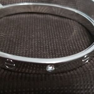 Louis Vuitton - style costume bangle